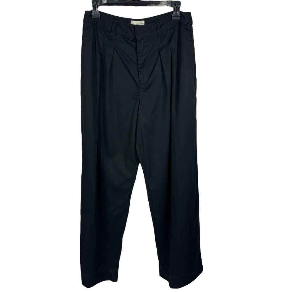 Universal Thread SZ 10S SHORT Wide Leg Pants Hi-Rise Pleated Pockets Zip-Fly